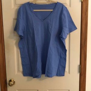 NWOT plus, v-neck tee